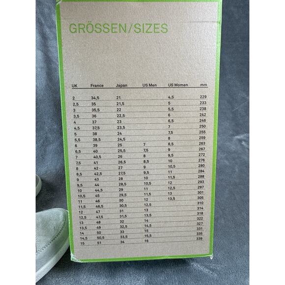 Gray Suede Giulietta Comfort Tie Sneaker German Ganter, UK Size 7.5, US Size 10 - Picture 8 of 11